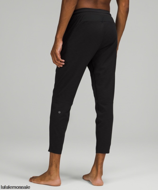 Lululemon Deutschland DELULU715 | Lululemon Deutschland Schwarz Meliert Balancer Hose 27